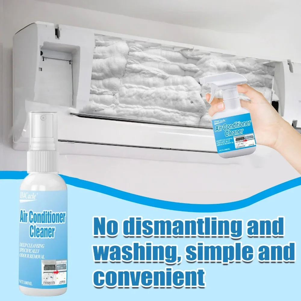 Air Conditioner Cleaning Spray Household Cleaning Products Deodorizer Radiator Cleaner Fan Cleaner Multi-Purpose Foam Cleaner