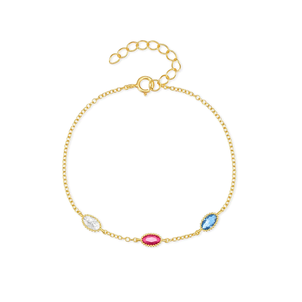CANNER Little Daisy Flower Bracelet S925 Sterling Silver Small Fresh Sweet Versatile Fashion Bracelet Lady Holiday Jewelry Gifts