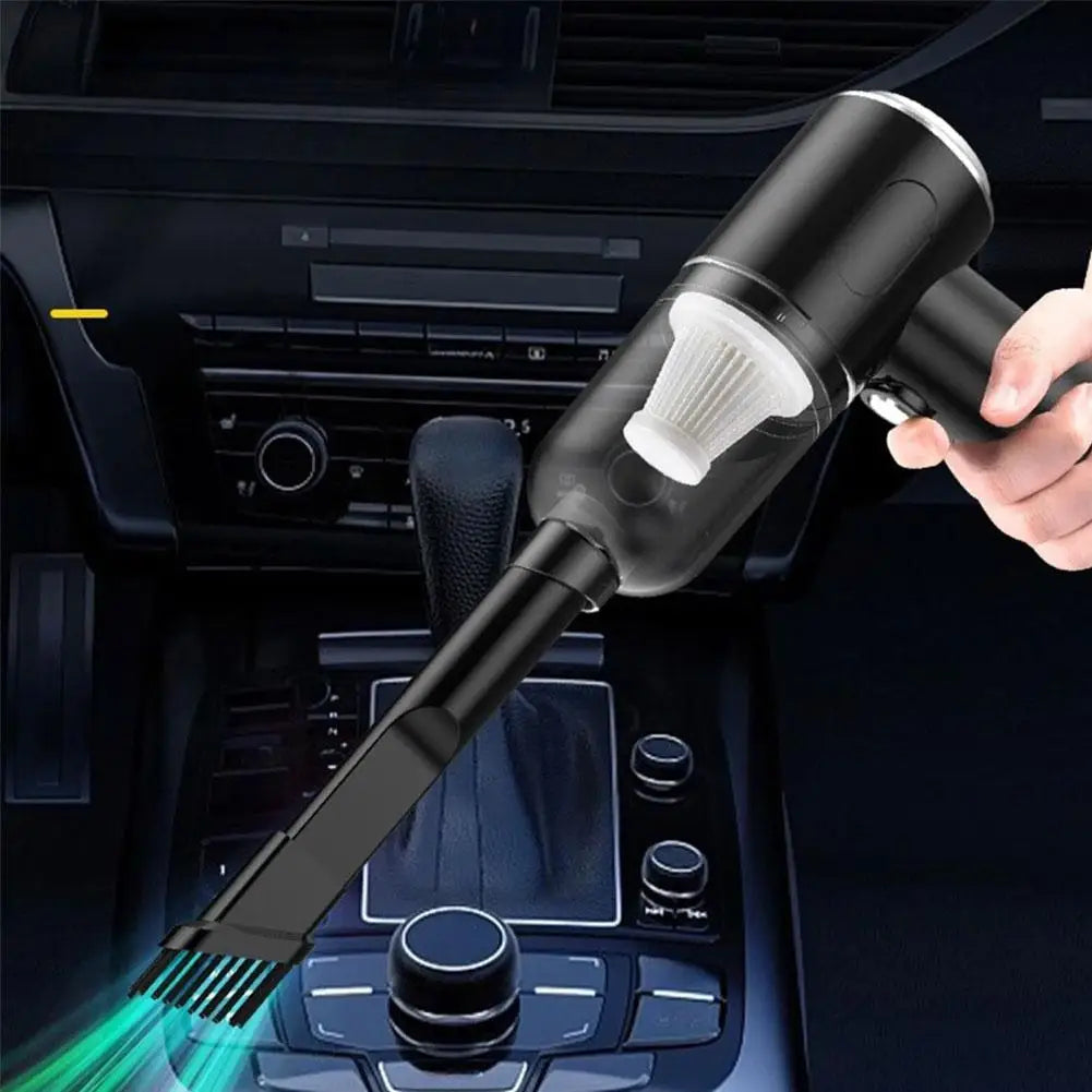 Car Vacuum Cleaner Portable Small Vacuum Cleaner For Multi Purpose Vehicles Small Household Pump Handheld Car Vacuum Cleaner