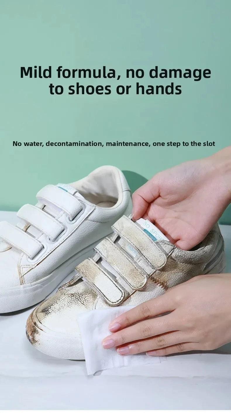 Disposable Wipes Shoe Cleaning Products Clean Slippers Cotton Wipes for Wiping Screens Cleaner Shoes Sneakers Household Home