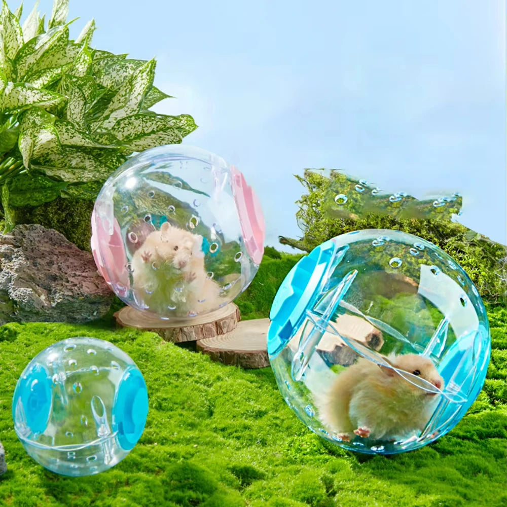 Plastic Outdoor Sport Ball Grounder for Rat Small Pet | Mice Jogging Ball Toy | Hamster Gerbil Exercise Ball Play Toy