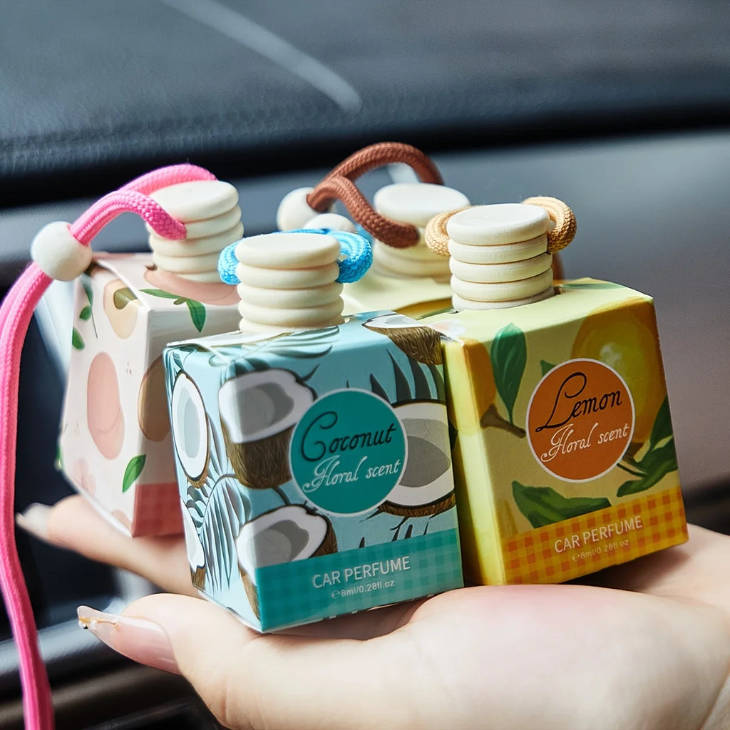 Car Air Freshener Odor Eliminator with Aromatherapy Oil Essential Oils for Car Home Office Bedroom Auto Interior