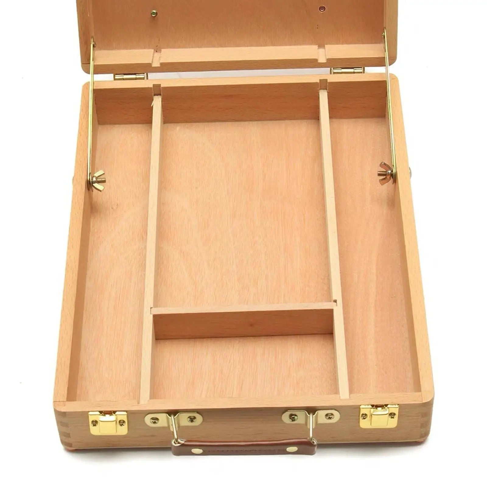 Wooden Drawing Easel with Storage for Art Supplies and Sketching
