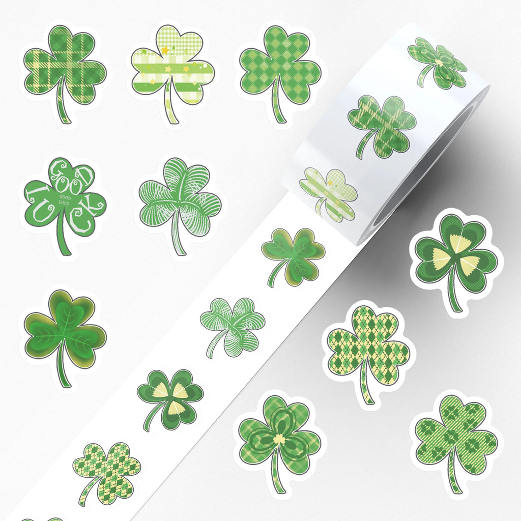 500pcs St Patrick‘s Day Stickers Decals For Laptop Notebook Skateboard Helmet DIY Aesthetic Stickers Creative Festival Gifts