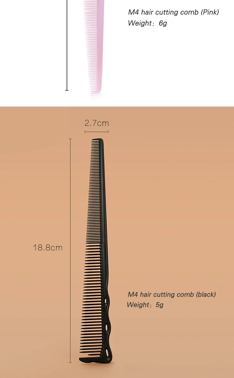 Haircut Comb Barber Shop Hairdresser Professional Hair Cutting Combs Sideburns Hair Brush Hair Salon Styling Tools Hairbrush