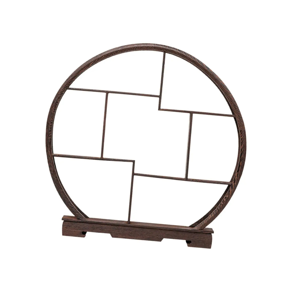 Wooden Display Stand Antique Display Shelf Oriental Furniture Teapot Stand Crafts Display Rack for Table Home Antique Store