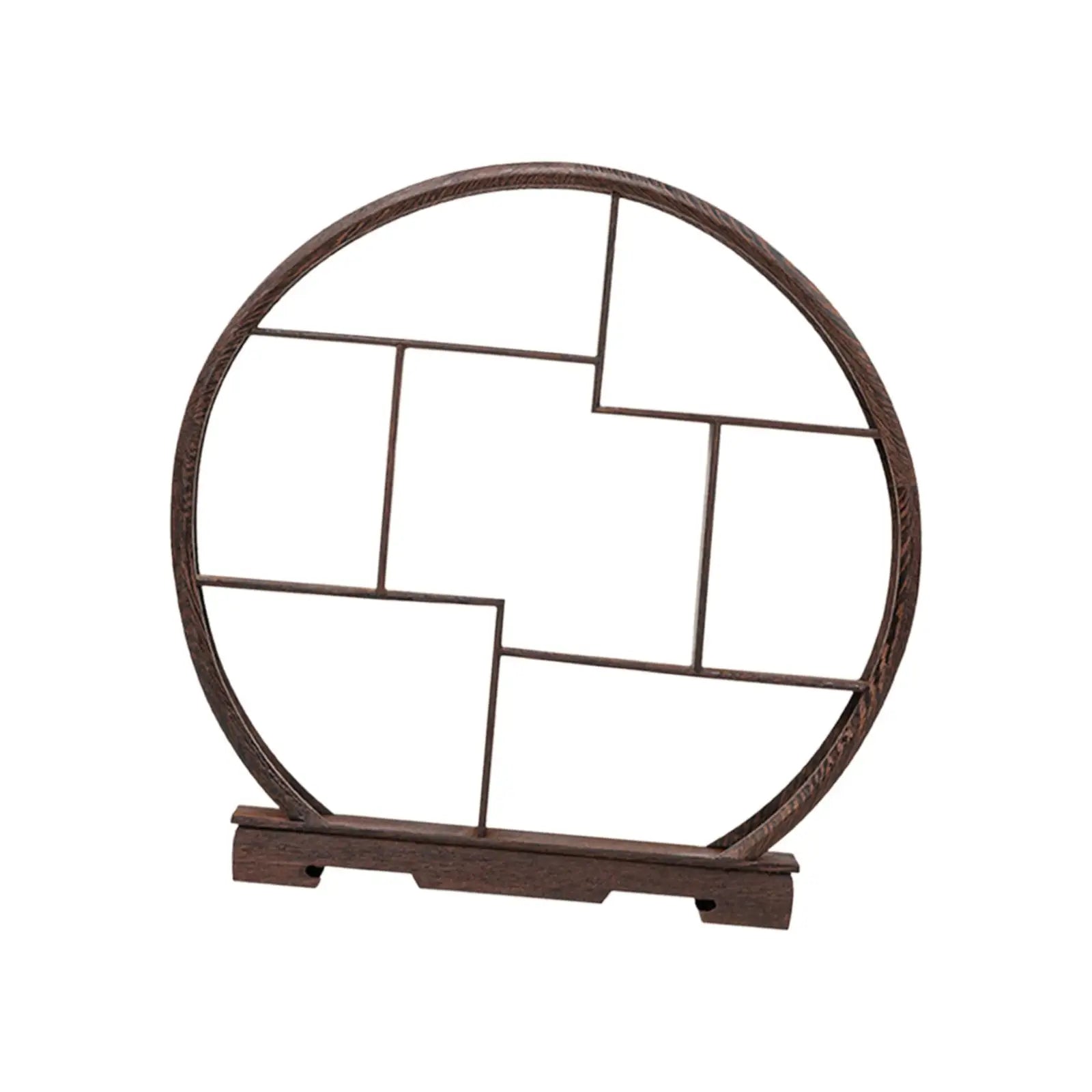 Wooden Display Stand Antique Display Shelf Oriental Furniture Teapot Stand Crafts Display Rack for Table Home Antique Store