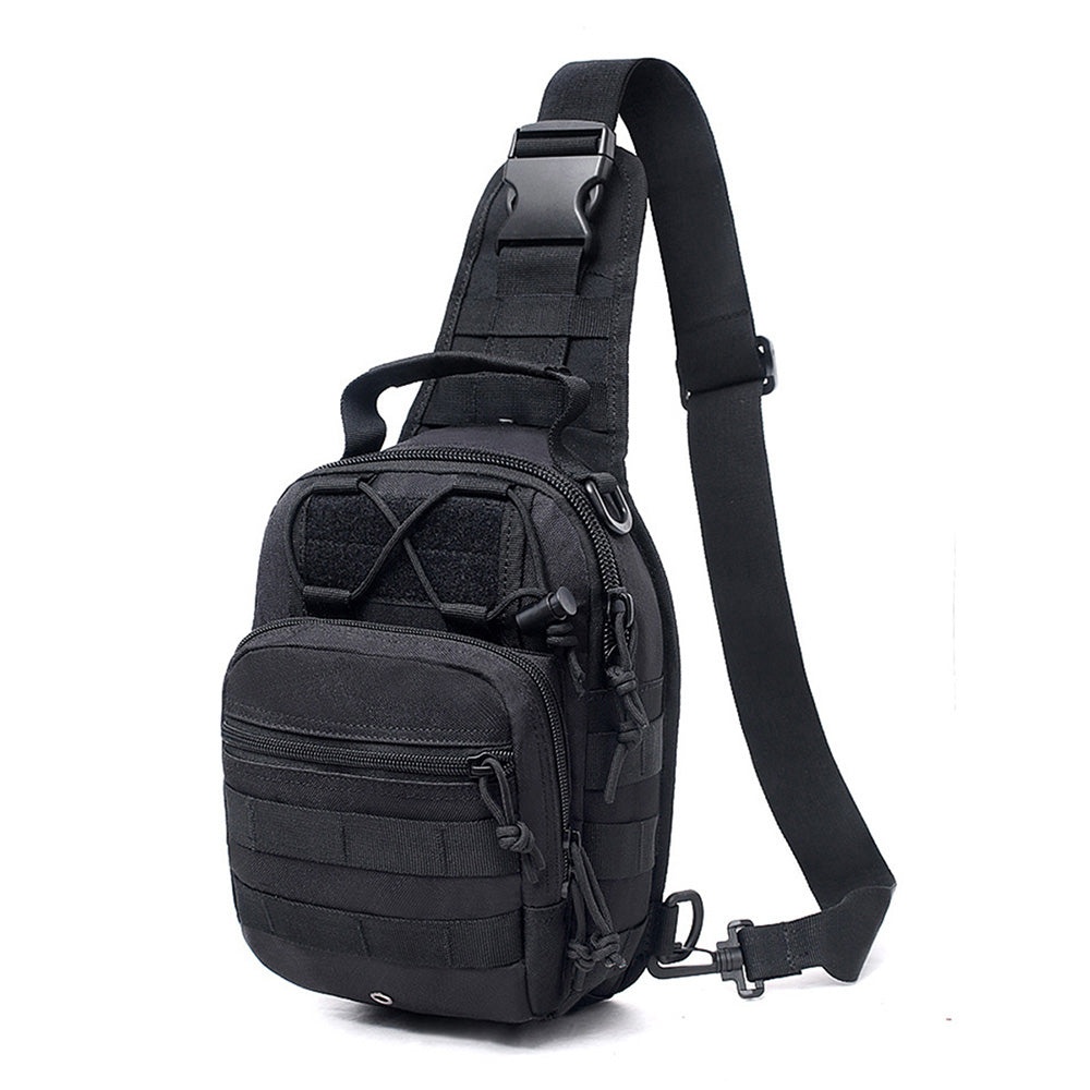 Men Cross body Sling Backpack Shoulder Chest Bag Travel Outdoor Sports Climb Tactical Military Nylon Male Side Messenger Bag