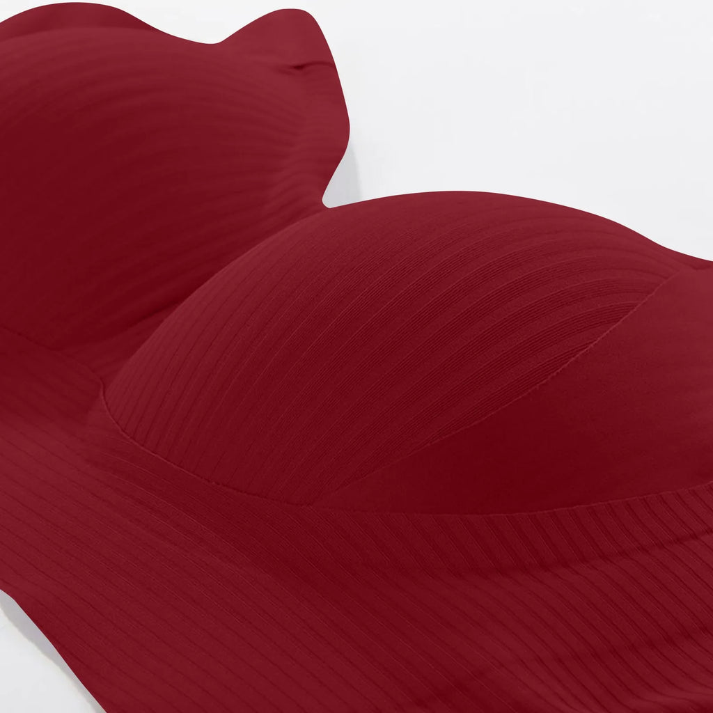 Women Large Size Bra Female Soft Support Seamless Underwears Comfortable Gathering No Steel Ring Light Thin Breathable Bras