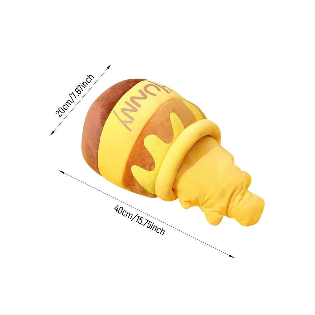 Cat Bed for Indoor Cats Sleeping Bed Pet Cat Bed Cartoon Washable Nonslip Bottom Non Slip Removable Cushion Honey Pot Cozy Cave