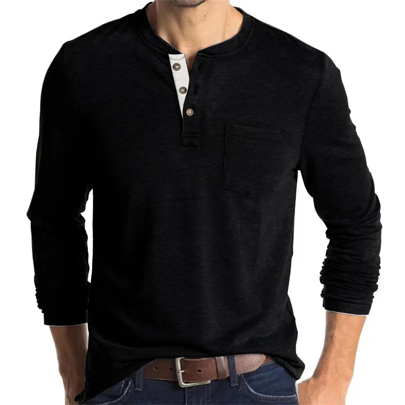 Men Fashion Casual T-Shirts Long Sleeve Tops For Man Soild O Neck Shirts Elastic Gym T Shirt Soccer Tees Streetwear Man Clothing