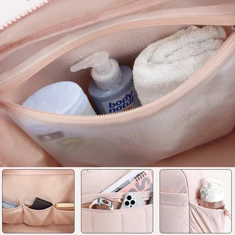 Travel Bag, Large Capacity Luggage Bag, Sports and Fitness Bag, Waterproof Hand Luggage, Pregnant Women's Handbag