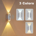 Smart RGB Gradient Night Light Wall Lamp for Bedroom Bathroom Magnetic Motion Sensor Rechargeable Closet Garden Home Decor
