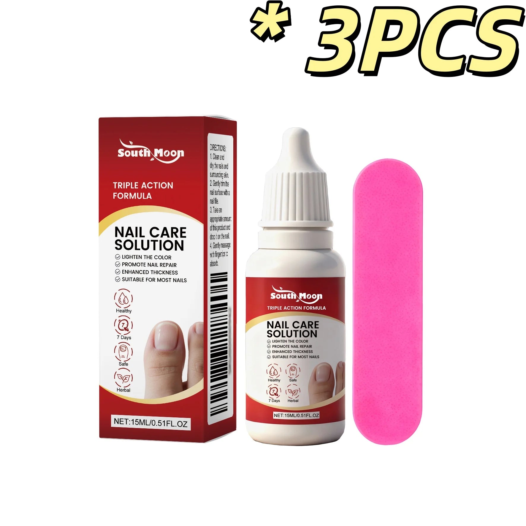 South Moon Nail Care Liquid Effective Soften Cuticle Improve Texture Strengthen Fingernail Healthy Nourish Nail Nursing Solution
