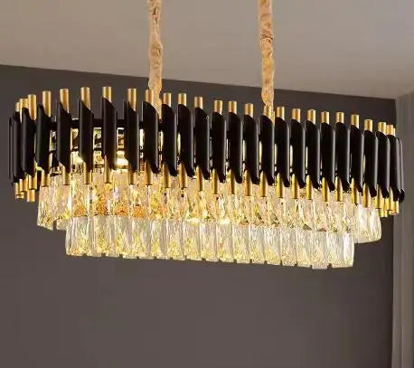 Luxury Modern Living Room Crystal Ceiling Chandelier Lighting Light Lustre Indoor Dining Bedroom Home Decor Hanging Pendant Lamp