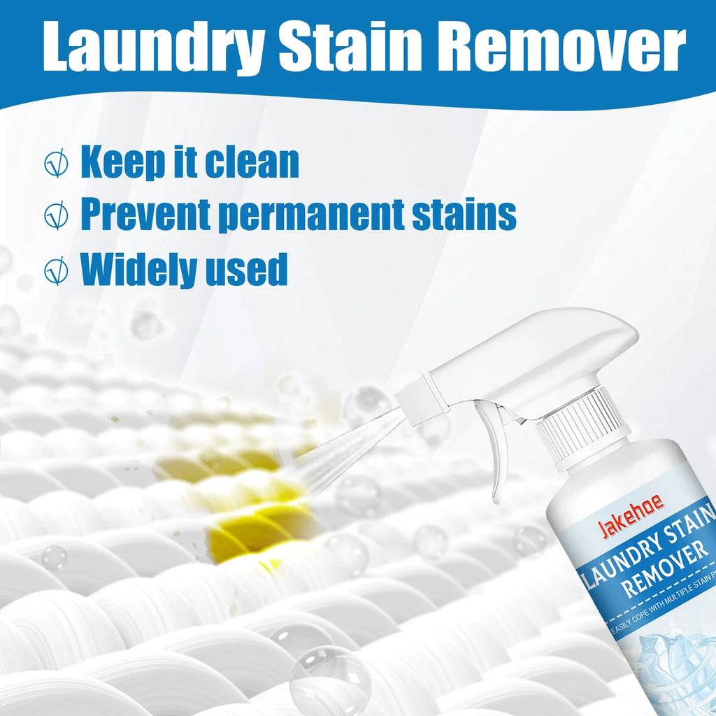Professional Clothing Cleaner - Removes Stubborn Stains, Oil & Yellowing, Dry Cleaning Formula