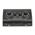 Portable Karaoke Sound Mixer Professional Dual Mic Inputs Audio System  Digital Audio Sound Machine Echo OK Mixer System
