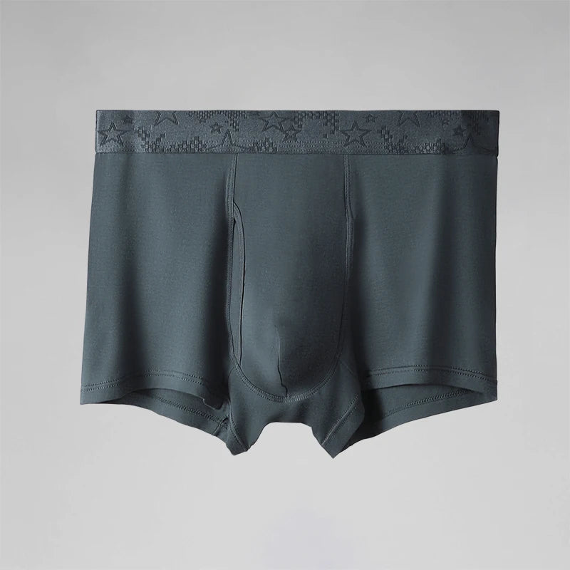 Men's Underwear, Men's Boxer Briefs, Boys' Underpants, Comfortable and Breathable Youth Boxer Briefs, Large Size Shorts