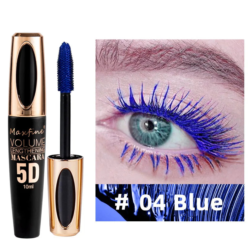 5D Mascara Makeup Waterproof Sweatproof Non-smudgy Non-smudge Natural Lengthening Lasting Cosmetics Makeup Cosmetic