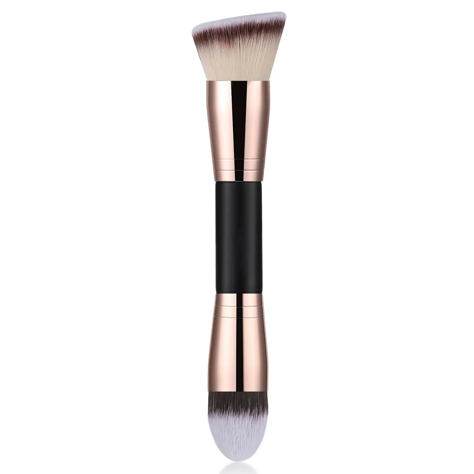 Foundation Makeup Brush, Double Ended Makeup Brushes For Blending Liquid Powder, Concealer Cream Cosmetics, Blush Brush