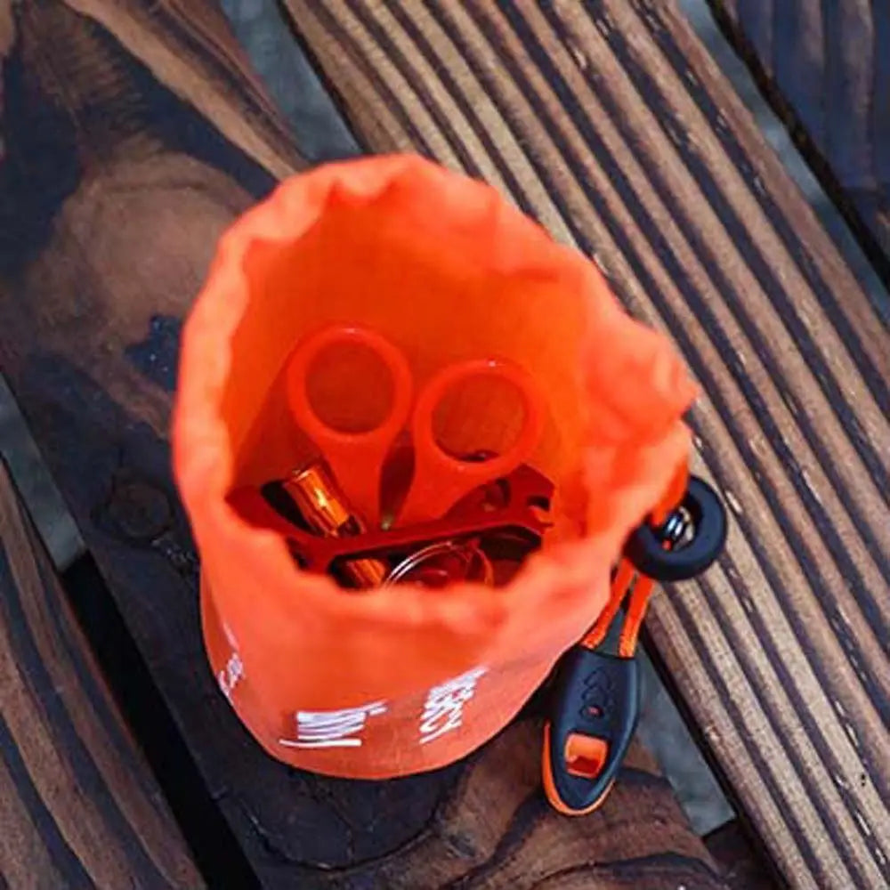 Hiking Outdoor Organizer Outdoor Tool Travel Kits Pouch Sundries Bag Drawstring Pouch Storage Drawstring Bag Travel Storage Bag