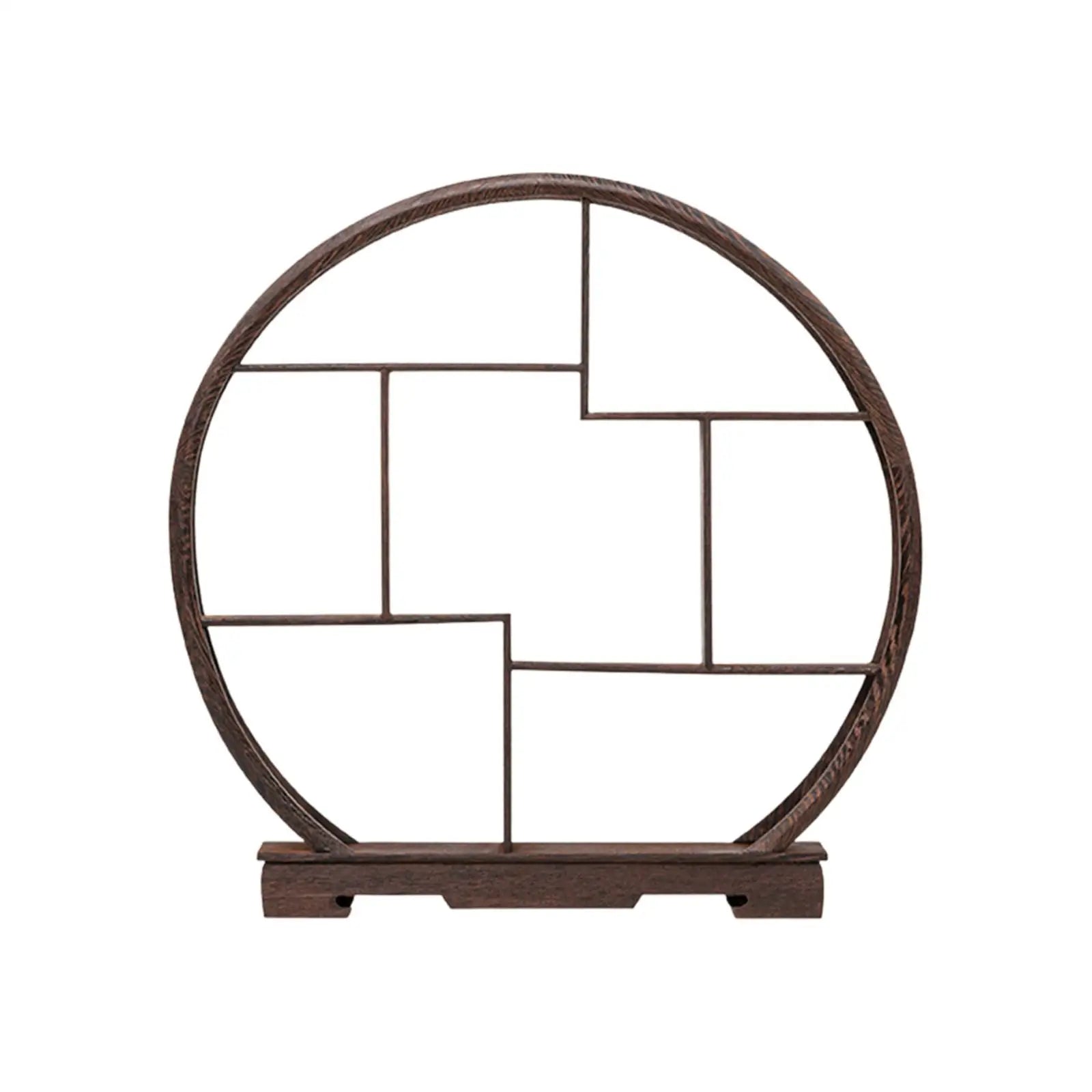 Wooden Display Stand Antique Display Shelf Oriental Furniture Teapot Stand Crafts Display Rack for Table Home Antique Store