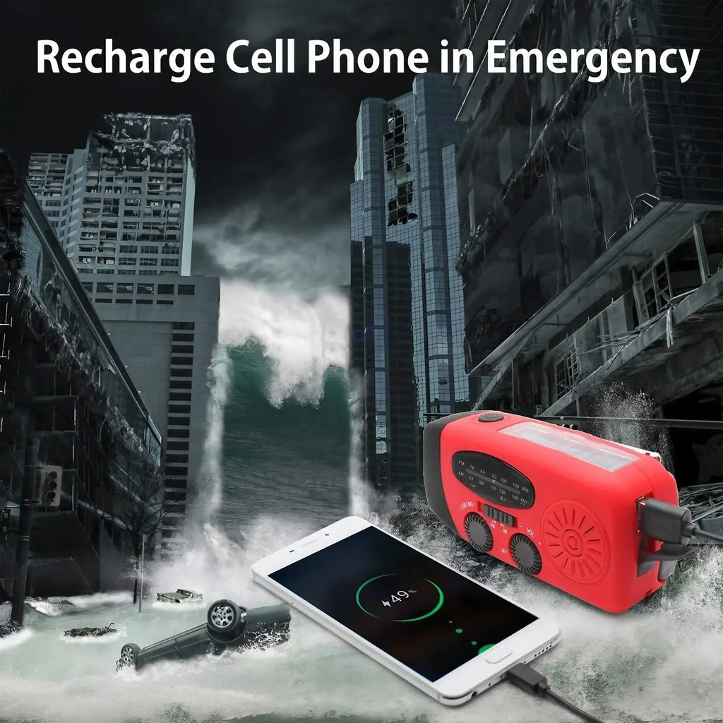 Portable Mini Radio Rechargeable Handheld FM USB TF MP3 Player Wireless Speakers Compact Audio Device