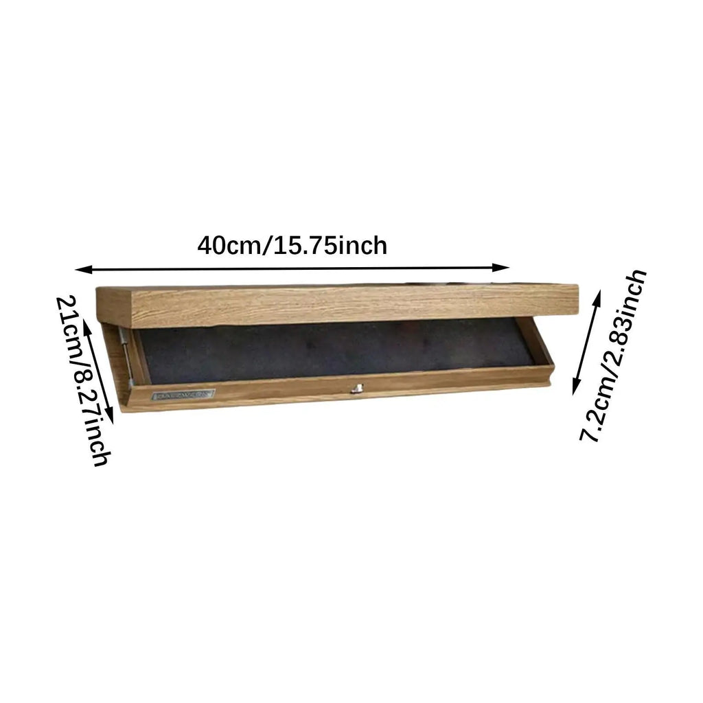 Floating Shelf Wall Mount Drawer Fashion Space Saving Home Decorative Storage Rack Multi-function Wood Concealed Floating Shelf