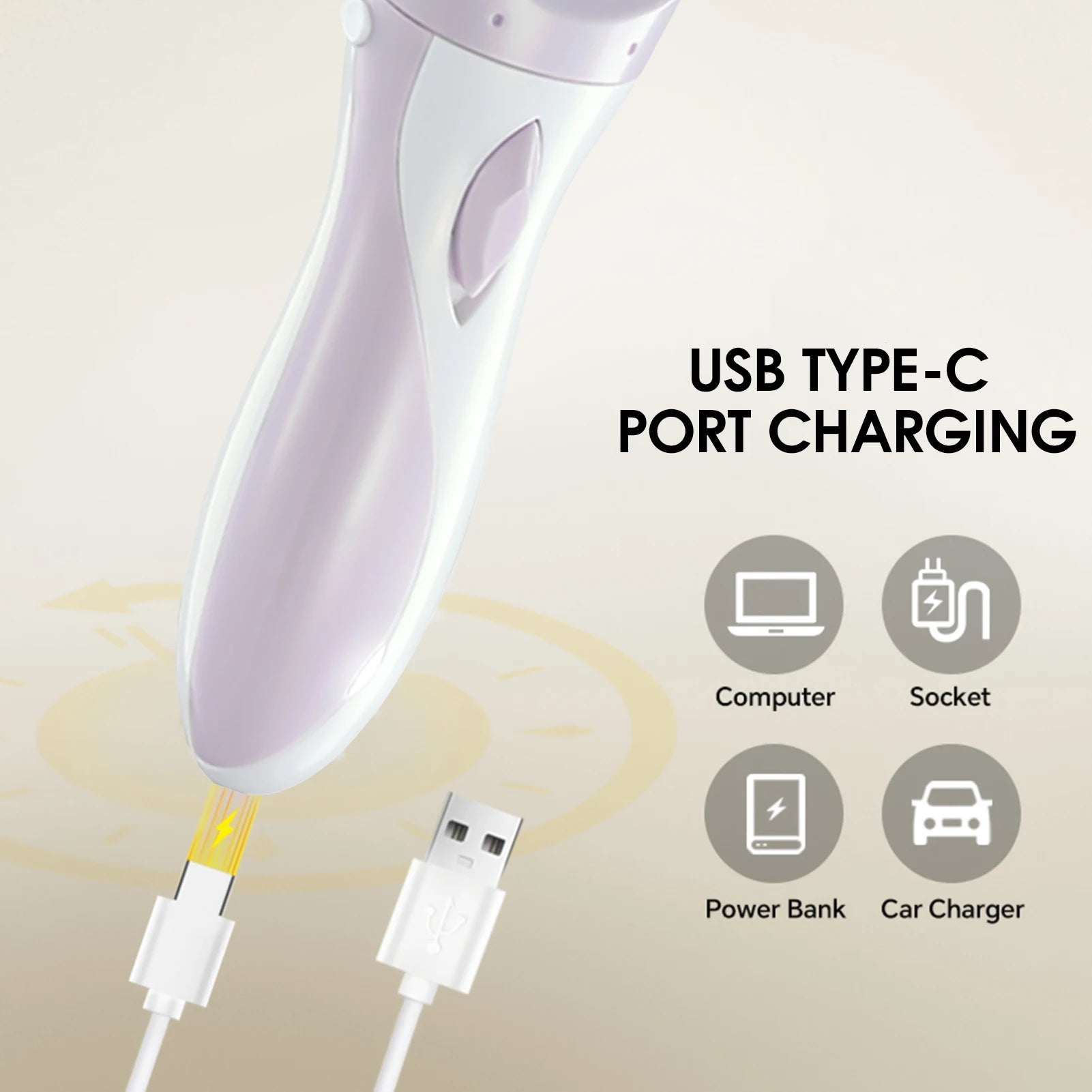 Women Epilator Electric Rechargeable Hair Shaving machine Bikini intimate zone Painless Hair Removal Underarms Leg shaver