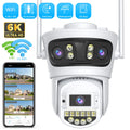 15MP HD Three Lens PTZ IP Camera Outdoor Three Screen WiFi Security Camera Auto Tracking 4K Dual Lens Wirelss CCTV Camera O-KAM