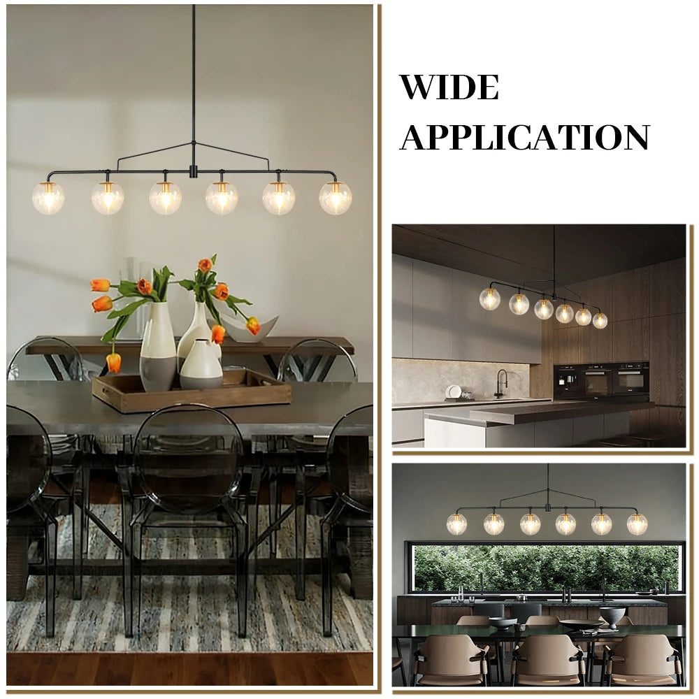 Island Lights for Kitchen Linear Chandelier Kitchen Island  Lighting Light Fixtures Black Chandeliers for Dining Room