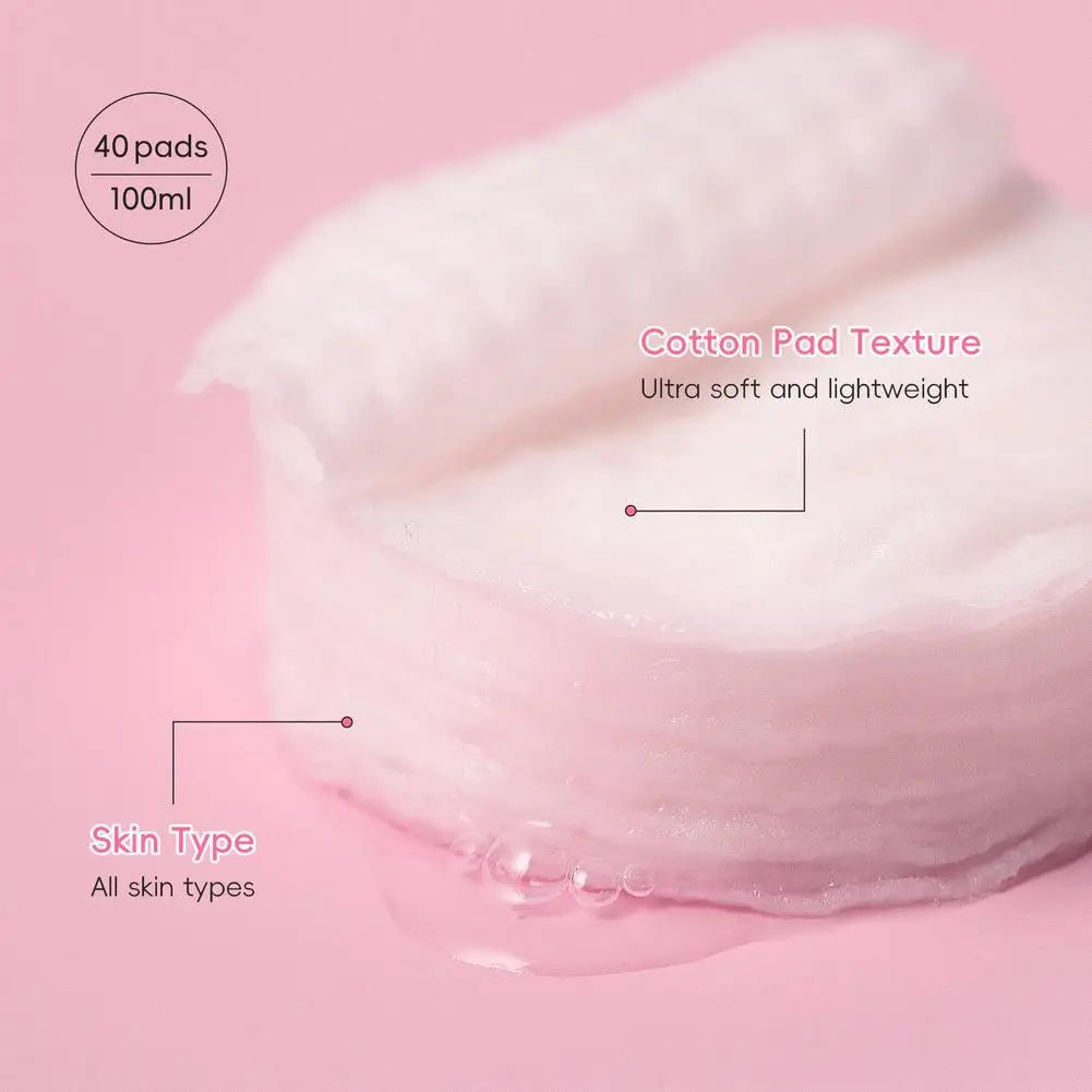 Sakura Toner Pads for Soothing, Hydrating & Redness Relief, Gentle for Sensitive Skin,Daily Night Moisturizing Face Skin Care