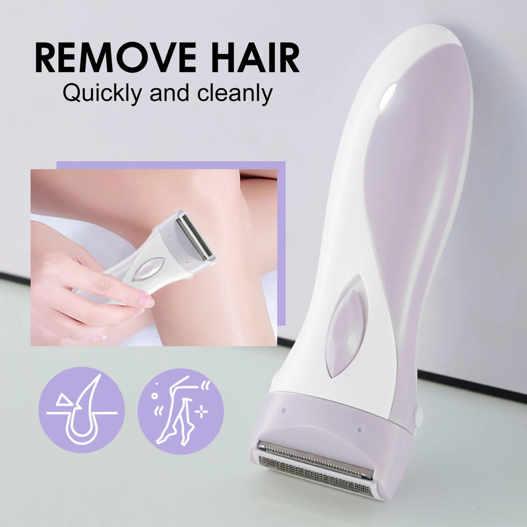 Women Epilator Electric Rechargeable Hair Shaving machine Bikini intimate zone Painless Hair Removal Underarms Leg shaver