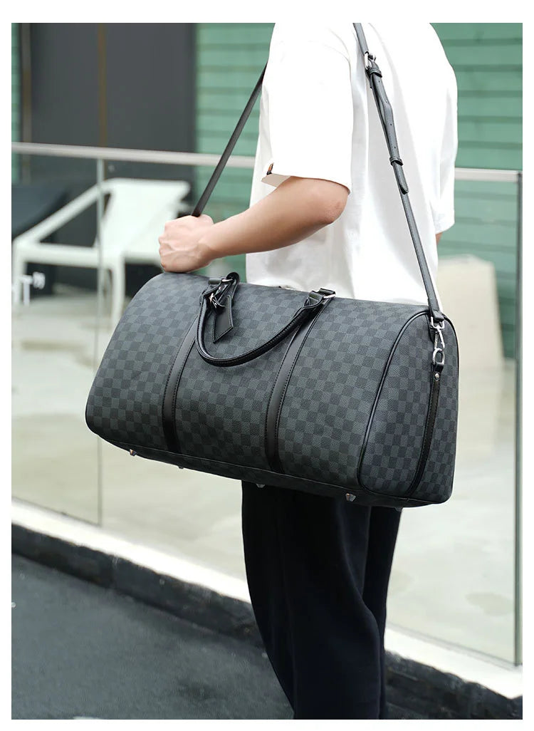 Fashion Handbag Men Top-Handle Bags Luxury Travel Tote Bag Men Large Capacity Fitness Bag Crossbody Bags Business Luggage Bag