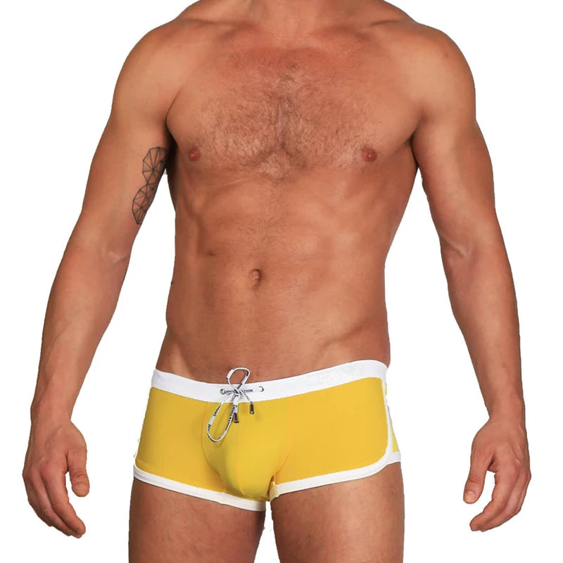 Men's Sexy Swimwear 2022 Wholesale Pool Trunks Quality Man's Swim Wear Comfortable Fashionable Beachwear for Adults