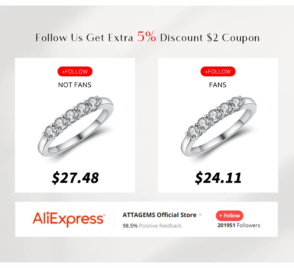 2020 New Couple Wedding Rings 925 Silver Round Brilliant Cut Diamond Test Past D Color Moissanite Engagement Ring for Men Women