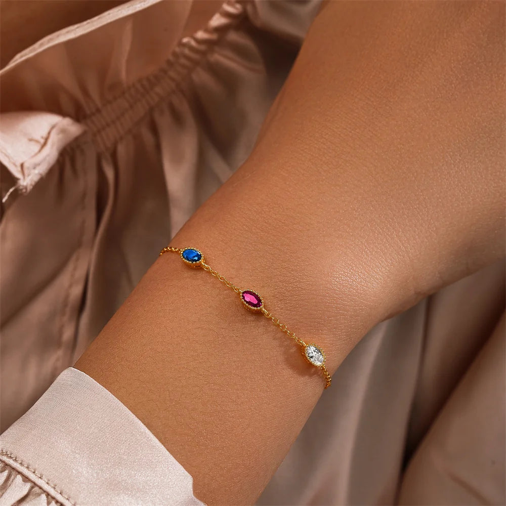 CANNER Little Daisy Flower Bracelet S925 Sterling Silver Small Fresh Sweet Versatile Fashion Bracelet Lady Holiday Jewelry Gifts
