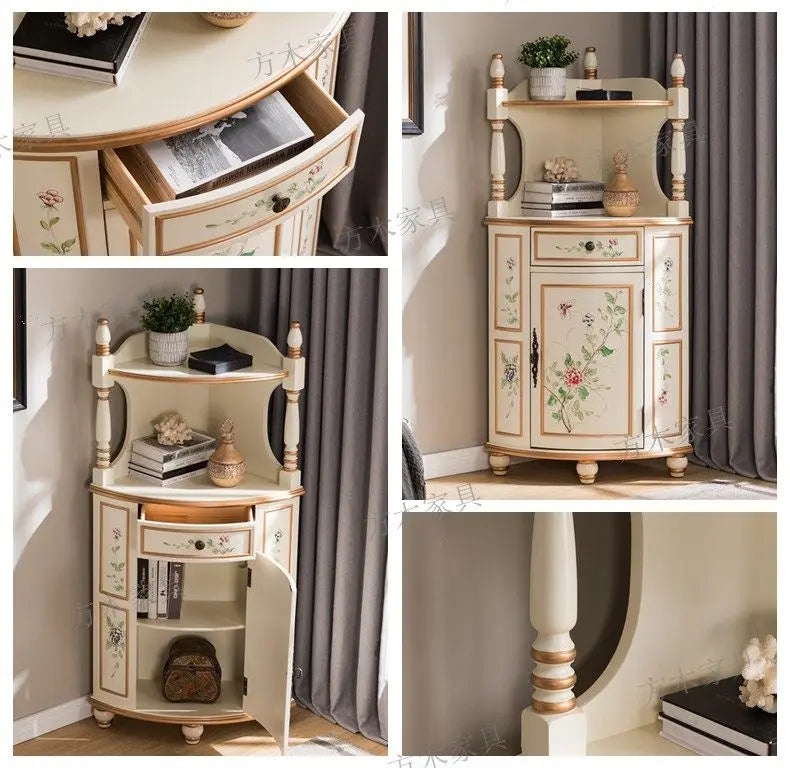 Wood Corner Living Room Cabinets Filing Decor Bookcase Mobile Living Room Cabinets Wine Nordic Vitrina Lounge Suite Furniture