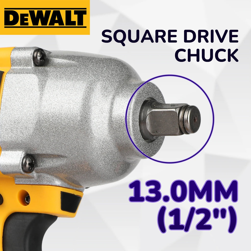 DeWALT DCF900 Brushless Impact Wrench:20V Power,Pressure-Driven Speed,Double Safety&Ergonomic Design for Heavy-Duty Jobs