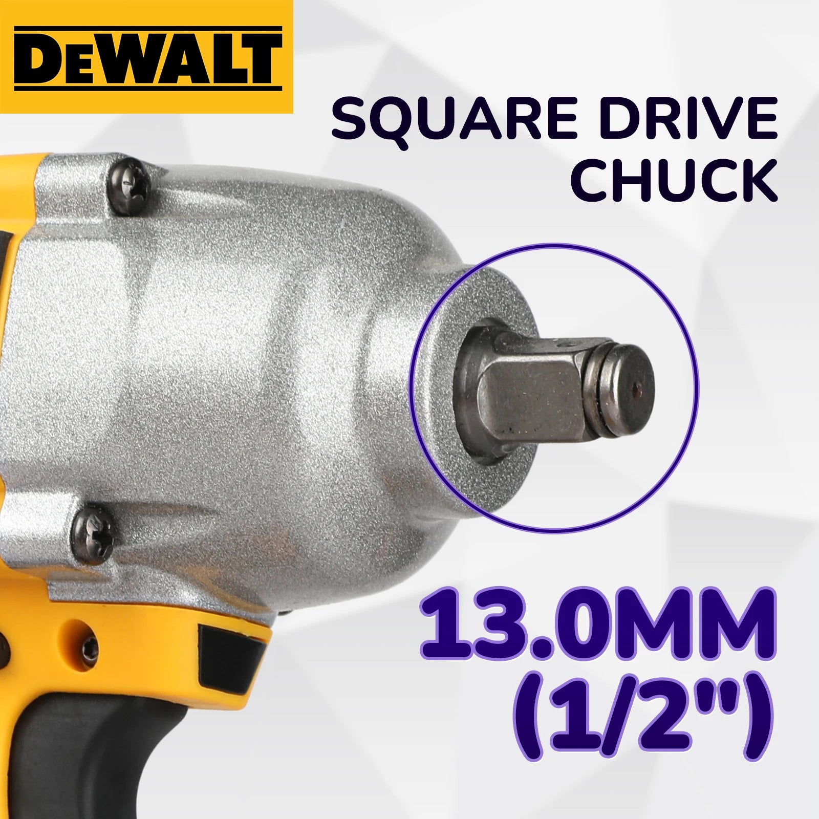 DeWALT DCF900 Brushless Impact Wrench:20V Power,Pressure-Driven Speed,Double Safety&Ergonomic Design for Heavy-Duty Jobs