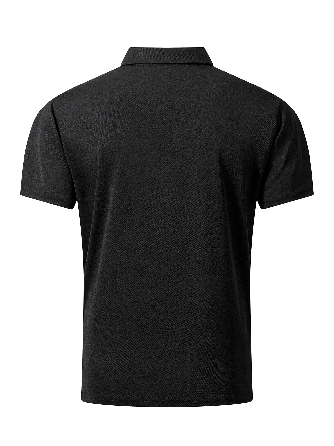 Men's Summer Polo Shirt Casual Breathable Comfortable T Shirts Solid Color High Quality Short Sleeve T-Shirt Outdoor Sport Tops
