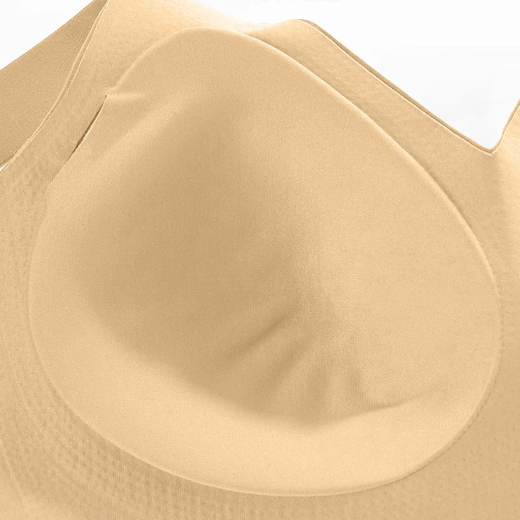 Women Large Size Bra Female Soft Support Seamless Underwears Comfortable Gathering No Steel Ring Light Thin Breathable Bras