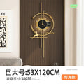 Popular Dining Room Wall Clock Minimalist Luxury Decor Silent Quartz Clock Creative Kitchen Living Room Art Home Decor
