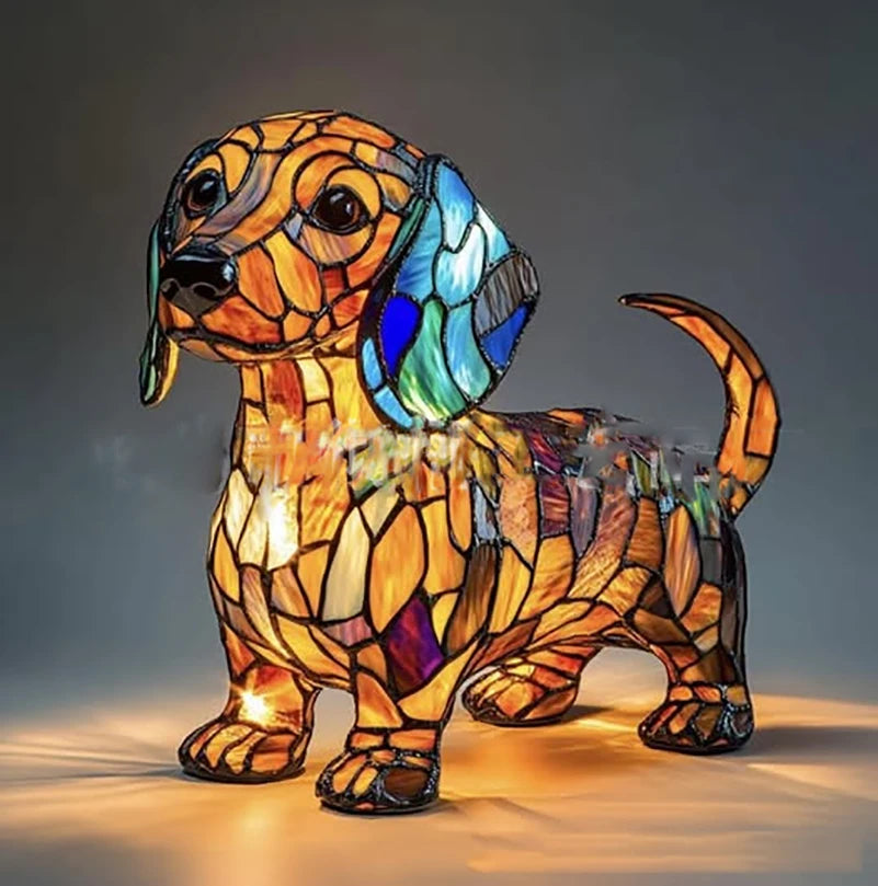Cat Lamp-Dachshund Lamp-Bigfoot Lamp 3d Animal Led Night Stand Light Ornament Desk Lamp Decorative Night Stand Lamp Home Decor