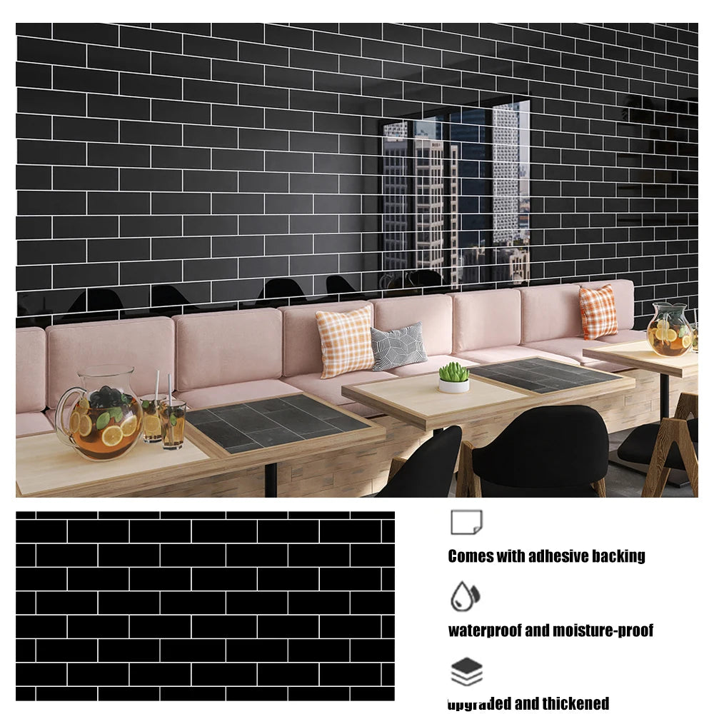 Marble oil resistant 40cm kitchen sticker self-adhesive waterproof cabinet stove top wallpaper desktop bathroom decoration