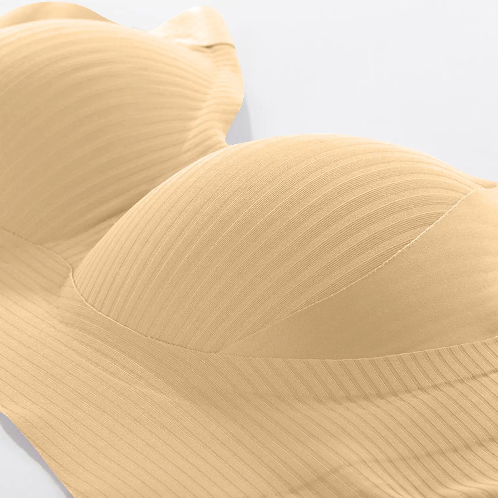 Women Large Size Bra Female Soft Support Seamless Underwears Comfortable Gathering No Steel Ring Light Thin Breathable Bras