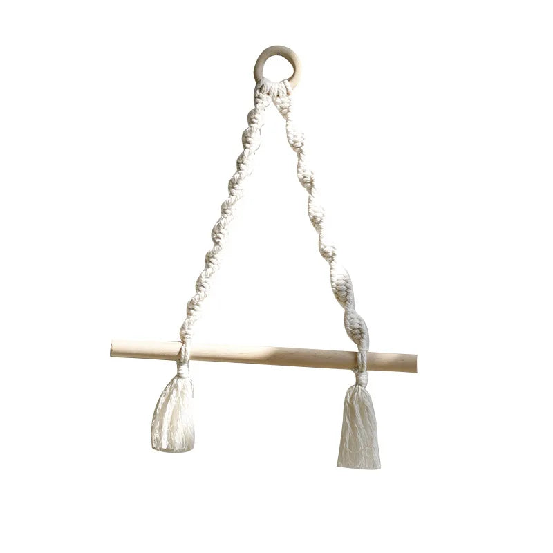 Macrame Paper Towel Holder Macrame Wall Hanging Kitchen Bathroom Boho Home Decor Toilet Paper Storage Bathroom Accessories Gift