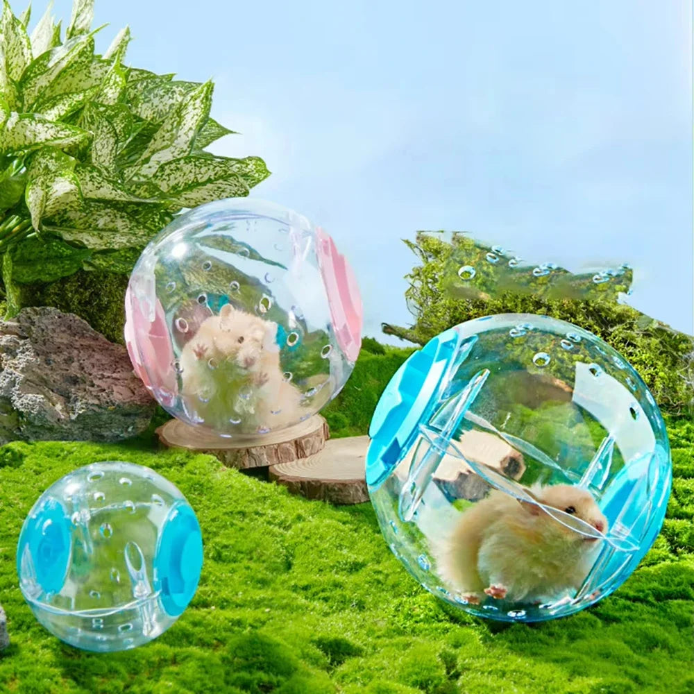 Plastic Outdoor Sport Ball Grounder for Rat Small Pet | Mice Jogging Ball Toy | Hamster Gerbil Exercise Ball Play Toy