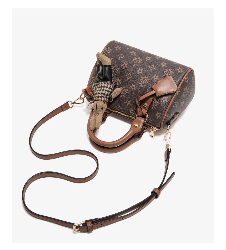 FOXER Vintage 2026 Women's Shoulder Handbag Fashion Large Pillow Bag Female Crossbody Bag for Daily & Commute Use