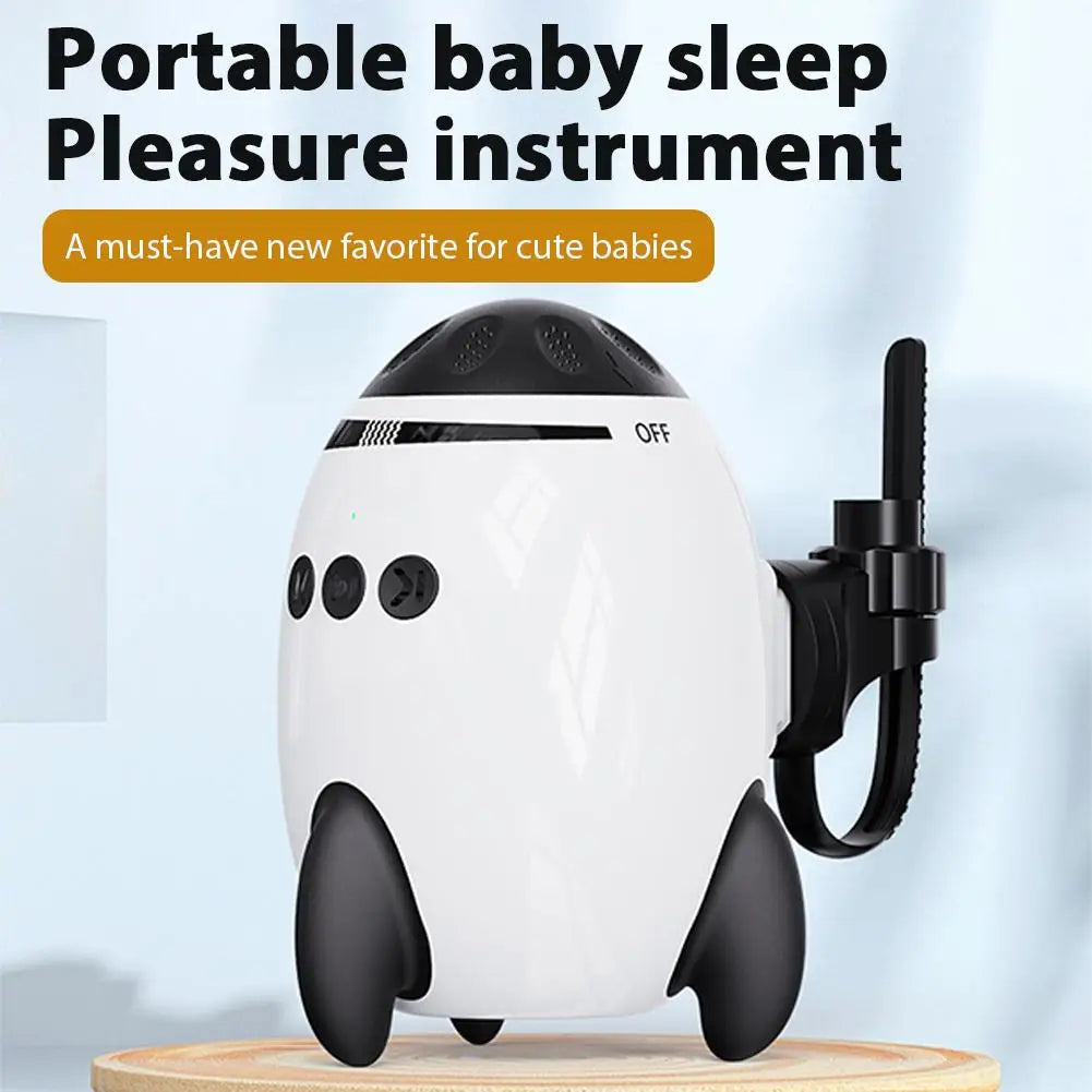 Portable Baby Sound Machine Portable White Noise Sound Machine for Baby Soothing Natural Sounds Mini Bluetooth Speaker